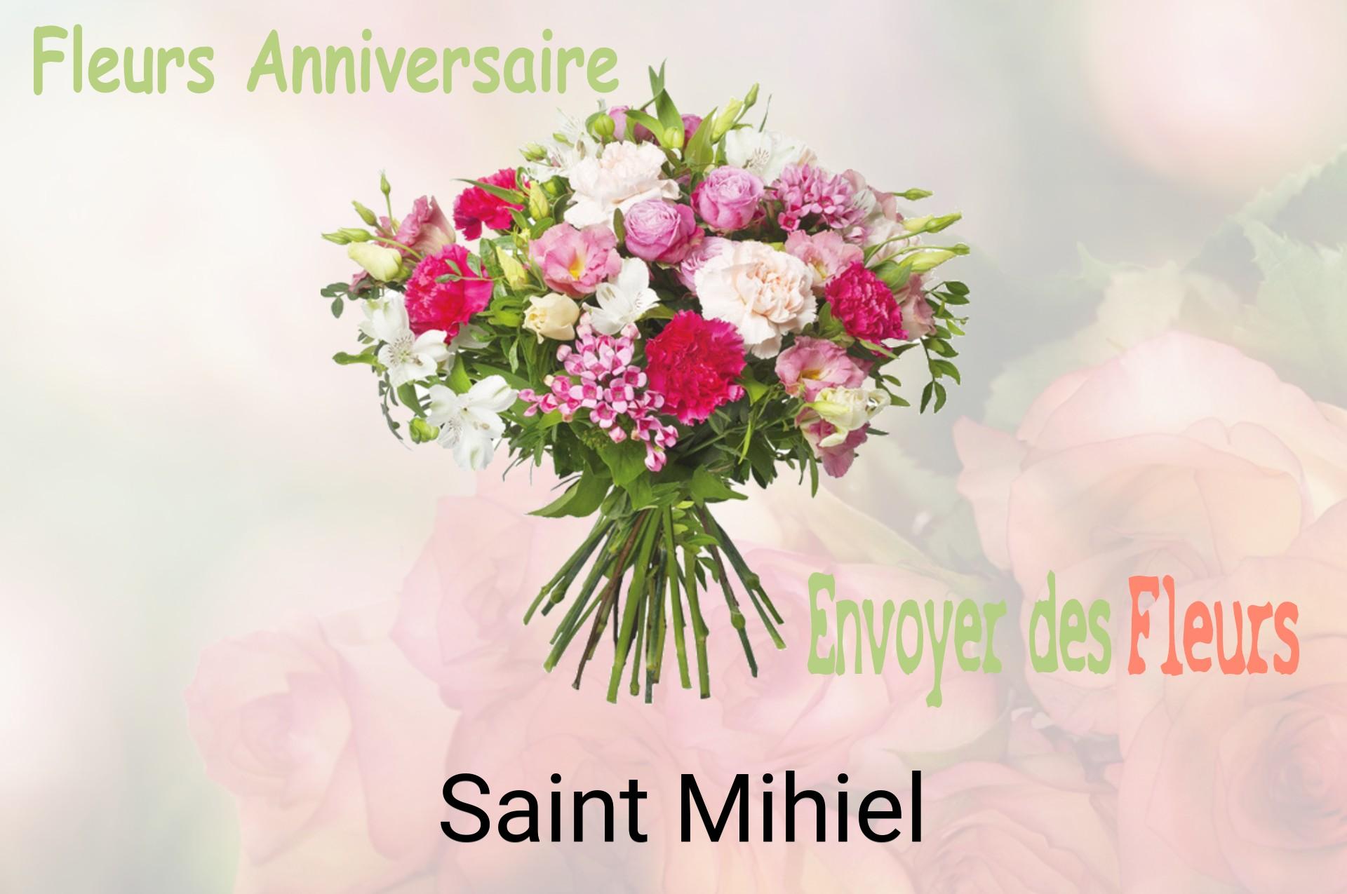 Bouquet de fleurs d’anniversaire livré à Saint-Mihiel
