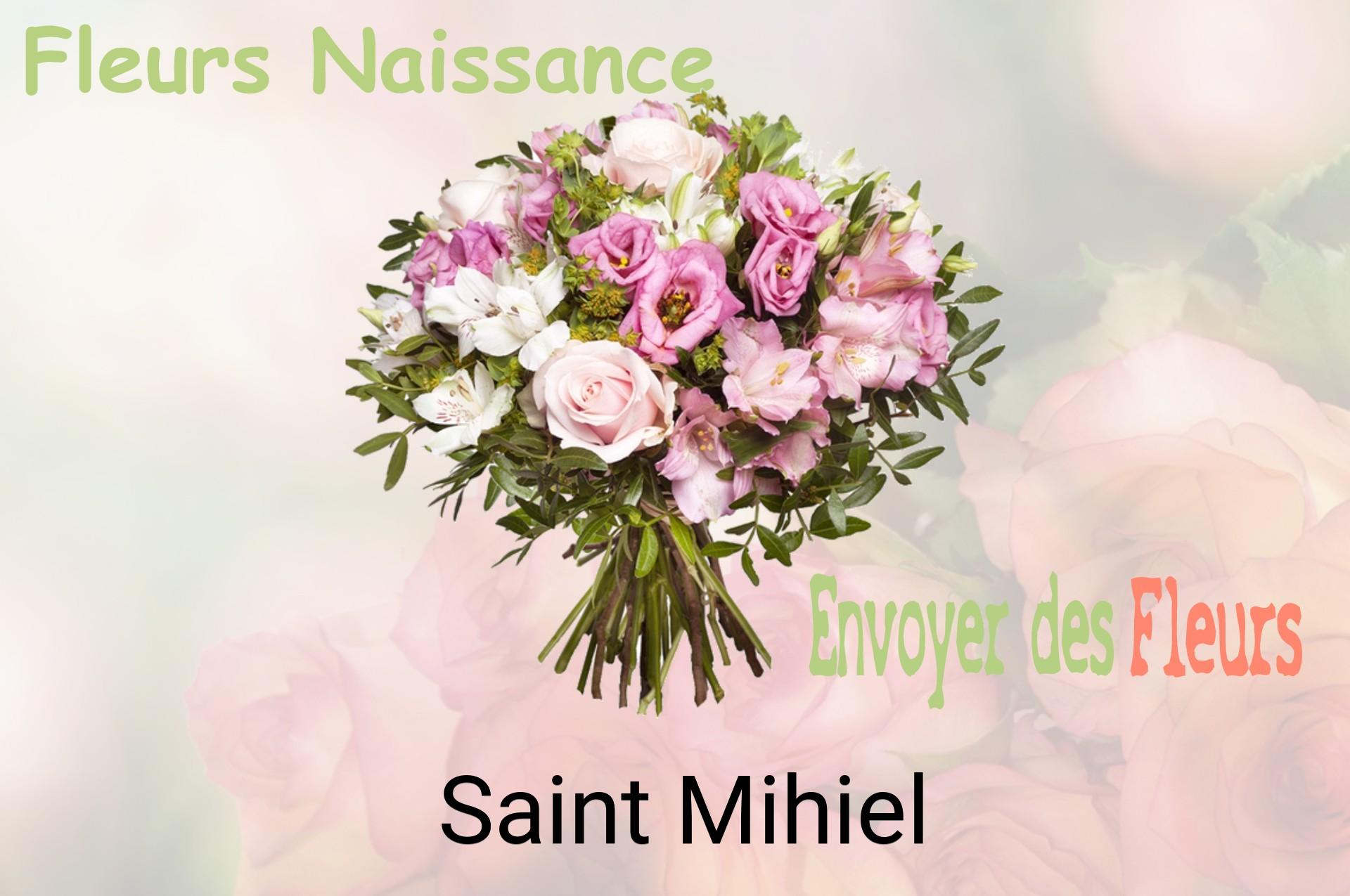 Bouquet de fleurs de naissance livré à Saint-Mihiel